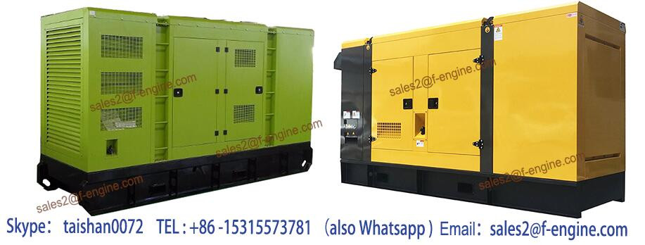Factory direct sale silent type single phase / three phase diesel generator set