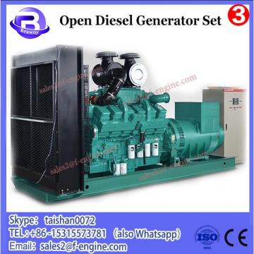 Chinese Manufacturer open silent type diesel generator water cooled used generator set