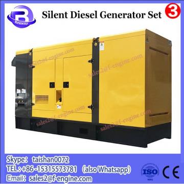 Factory direct sale silent type single phase / three phase diesel generator set