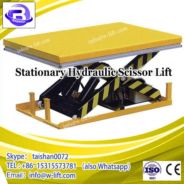 Stationary Hydraulic Car lifting Platform, Construction Lifter #1 image