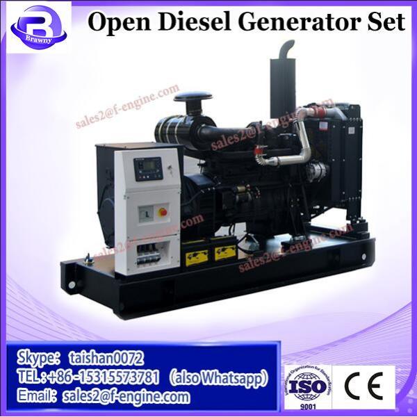 Chinese Manufacturer open silent type diesel generator water cooled used generator set #3 image
